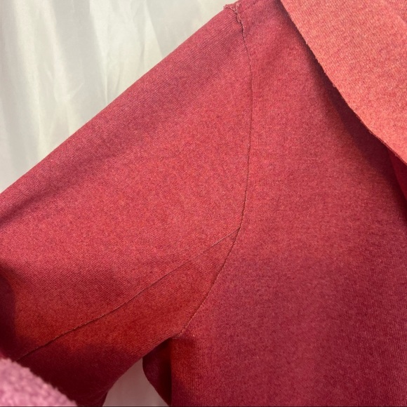 Woman Within Wool Blend Coat Two Toned Pink, size 2X 26/28 - Picture 5 of 7